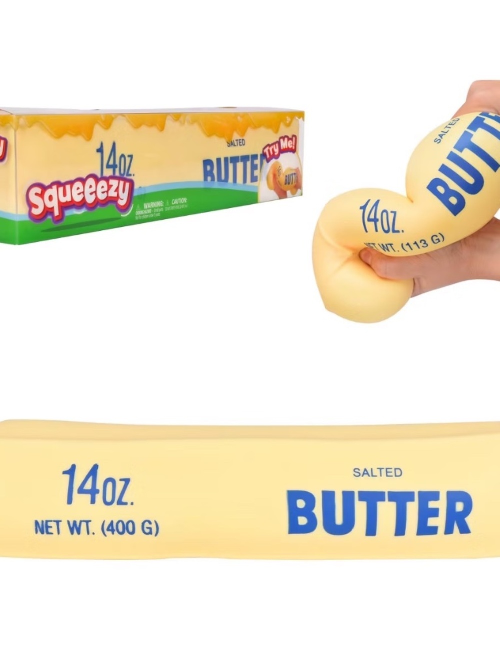 Squeezy Butter Squishy Toy